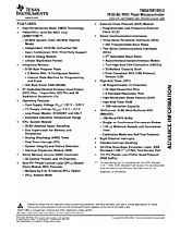 DataSheet TMS470R1B512 pdf