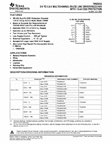 DataSheet TRS3232 pdf