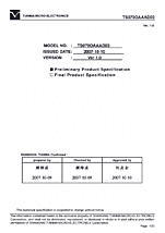 DataSheet TS070OAAAD03 pdf