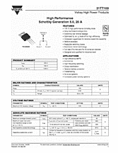 DataSheet 21TT100 pdf