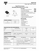 DataSheet 30CPT100 pdf