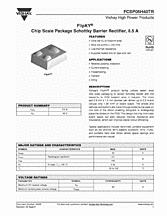 DataSheet FCSP05H40TR pdf