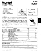 DataSheet IRC830 pdf