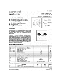 DataSheet IRF640L pdf