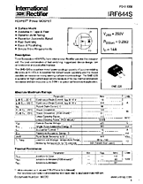 DataSheet IRF644S pdf