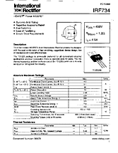 DataSheet IRF734 pdf