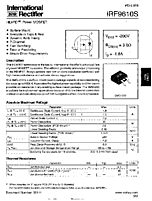 DataSheet IRF9610S pdf