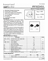 DataSheet IRF9Z24L pdf