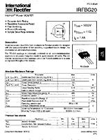 DataSheet IRFBG20 pdf