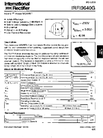 DataSheet IRFI9640G pdf