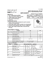 DataSheet IRFIB5N50LPBF pdf