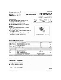 DataSheet IRFIB5N65A pdf