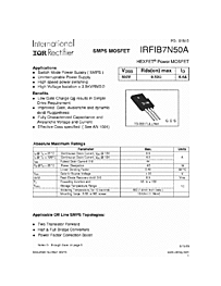 DataSheet IRFIB7N50A pdf