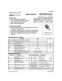 DataSheet IRFIB7N50L pdf