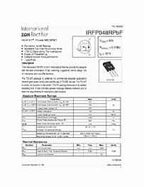 DataSheet IRFP048RPBF pdf