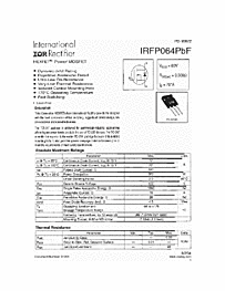 DataSheet IRFP064PBF pdf