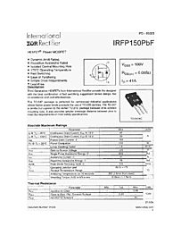 DataSheet IRFP150PBF pdf