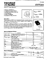 DataSheet IRFP344 pdf