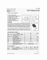 DataSheet IRFP360LCPBF pdf