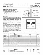 DataSheet IRFZ24S pdf