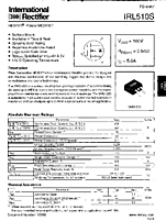 DataSheet IRL510S pdf