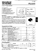 DataSheet IRL520S pdf