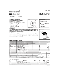 DataSheet IRL530PBF pdf