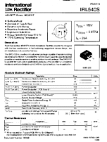 DataSheet IRL540S pdf