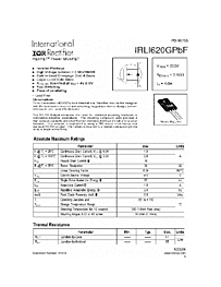 DataSheet IRLI620GPBF pdf