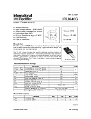 DataSheet IRLI640G pdf