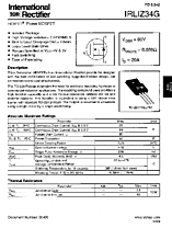 DataSheet IRLIZ34G pdf