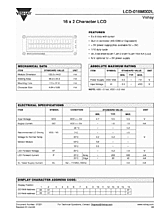 DataSheet LCD-016M002L pdf