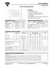 DataSheet LCD-016M004A pdf