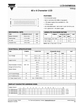 DataSheet LCD-040M004A pdf