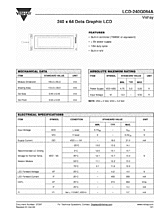 DataSheet LCD-240G064A pdf