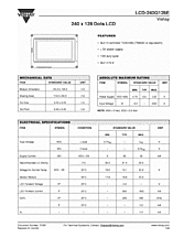 DataSheet LCD-240G128E pdf