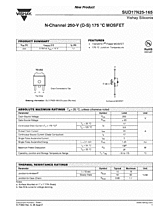 DataSheet SUD17N25-165 pdf