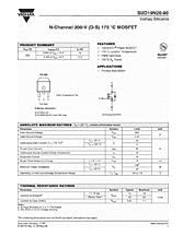 DataSheet SUD19N20-90 pdf