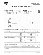 DataSheet SUD40N02-3m3P pdf