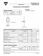 DataSheet SUD50N03-12P pdf