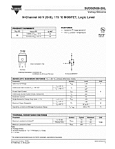 DataSheet SUD50N06-09L pdf