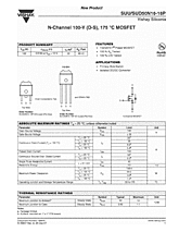 DataSheet SUD50N10-18P pdf