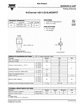 DataSheet SUD50N10-34P pdf