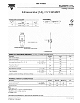 DataSheet SUD50P04-09L pdf