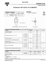 DataSheet SUD50P10-43L pdf