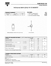 DataSheet SUM18N25-165 pdf