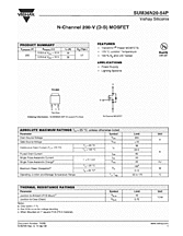 DataSheet SUM36N20-54P pdf