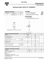 DataSheet SUM45N25-58 pdf