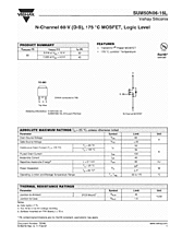 DataSheet SUM50N06-16L pdf