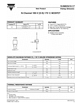 DataSheet SUM60N10-17 pdf